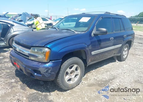 2004 Chevrolet Trailblazer Ls из США, поврежденный, VIN 1GNDS13S642115766